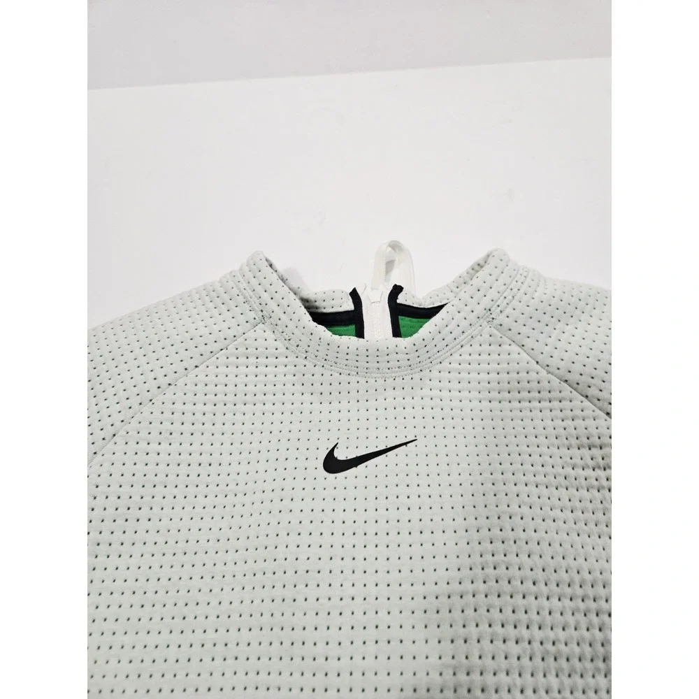 Nike Sportswear Therma-FIT Tech Pack Cropped Sweatshirt (Teal, $130) - Women's M